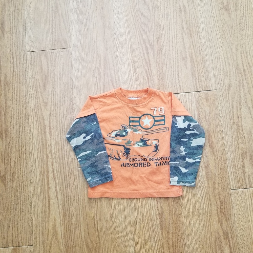 Little Boys Tad Little Long Sleeve Tee